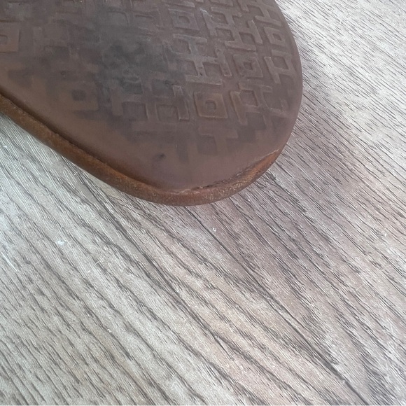 Tory Burch Miller Brown Leather Sandals - Picture 9 of 9